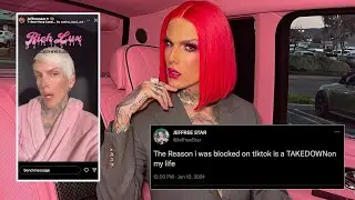 Jeffree Star FINALLY makes a statement on being BANNED from TIKTOK