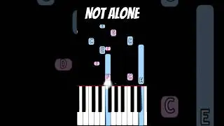 The Amazing Digital Circus - Not Alone - EASY Piano