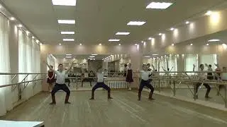 Народный танец 6 класс (середина) - Хлопушка 1