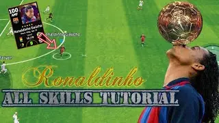 Ronaldinho All Skills Tutorial | efootball 2023 mobile | pes mobile