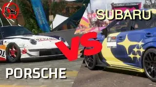 Porsche vs Subaru 💥 Forza horizon 5