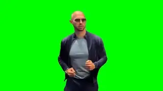 Andrew Tate Dancing Green Screen
