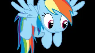 Мой маленький пони на русском знакомство с Радуга Дэш / My little pony friendship with Rainbow Dash