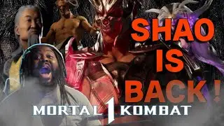 Mortal Kombat 1: Shao Khan, Shujinko, Motaro & Sindel the Rulers of Outworld Trailer REACTION!