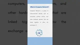 What is Computer Network | Computer Fundamentals |