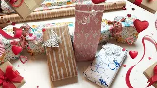 ❤️ Geschenke einpacken mit Stil ❤️ Kreative Ideen für besondere Überraschungen 😍 Valentinstag