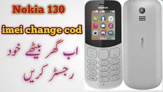 How to change nokia 130 ime||Nokia 130 ta1017 imei change cod