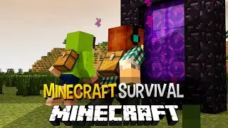 Minecraft Survival Ep.105 - Nova Aventura em um Mundo de Cristais !!