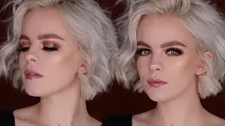 BRONZE GOLD EYE MAKEUP ✨