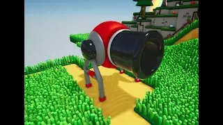 [UE4] Using math to animate this cannon - Showcase