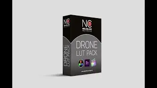 CINEMATIC DRONE LUTS - Drone LUT pack includes FREE DRONE LUT!