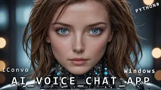 ChatGPT for Windows - AI Voice Chat App - IConvo  #python