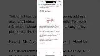 Virgin Media BB customers beware