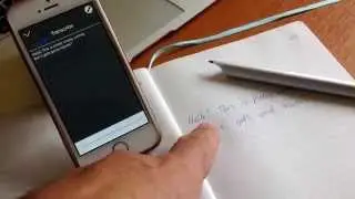 Converting handwriting to computer text using your Neo N2 smartpen.