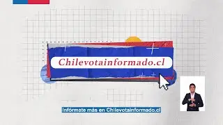 ¡Este 26 y 27 de octubre, #ChileVotaInformado!