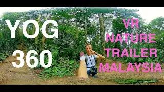 VR YOGA 360 - TRAILER YOGA AND VIRTUAL REALITY NATURE FOREST CAMERON HIGHLAND MALAYSIA