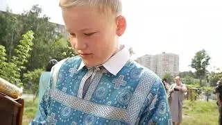 Подготовка к освящению главного купола и Креста\ бекстейдж