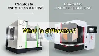 UnionTech Metal Milling Machines. VMC & Table Moving