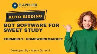 SweetStudy Formerly Homeworkmarket Auto Bidding Bot Software | Version#02
