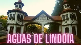 Fomos a AGUAS DE LINDÓIA e andamos de trenzinho
