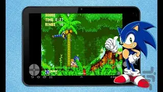 Играю в классического соника на Android