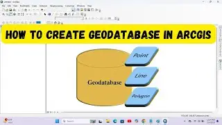 How to create geodatabase in ArcGIS