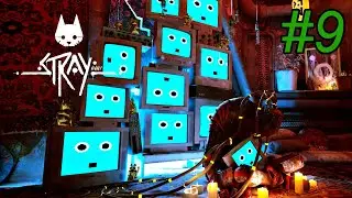STRAY Gameplay - Ep 9 - Chapter 9 - Antvillage - The Secret About B-12!!