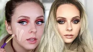 DRAMATIC FULL COVERAGE HOLIDAY MAKEUP LOOK