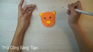 Hướng Dẫn Làm Một Chiếc Đầu Hổ Dễ Thương | Thủ Công Sáng Tạo