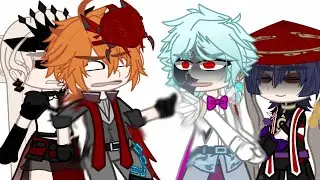how dottore and childe argue. || genshin || meme