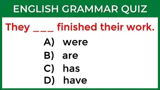 Mixed English Grammar: Can You Pass This Test? #challenge 6