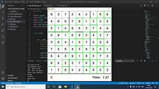 Sudoku Game- PYTHON