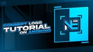 HOW TO MAKE CONCEPT LOGO ON ANDROID || HOW TO MAKE NE LOGO