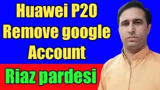 huawei p20 frp bypass without pc //huawei p20 remove google account