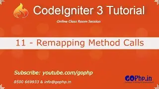 11 - Controllers in CodeIgniter Part 2 | Remapping method Calls | CodeIgniter 3 Tutorial