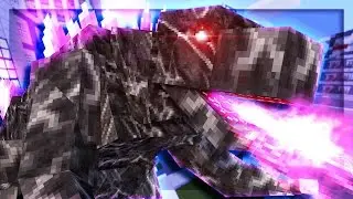 Minecraft Godzilla - MOBZILLA ATTACKS! (Minecraft Roleplay) #2