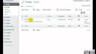 WordPress Tutorials: Cleaning Up Your WordPress Install