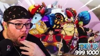 Overwhelming Strength! The Straw Hat Pirates Gather | One Piece Episode 999 & 1000 Reaction