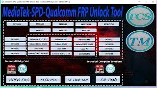 MediaTek SPD Qualcomm FRP Unlock Tool Latest Update