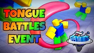 HOW TO GET THE EVENT BADGE IN TONGUE BATTLES | THE GAMES EVENT