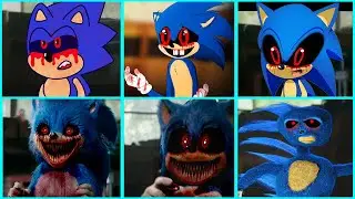 Sonic The Hedgehog Movie - Sonic EXE Uh Meow All Designs Compilation 2