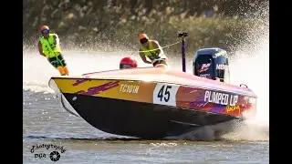 Isaacs AUS 2022 Waterski Racing: Pumped Up - Mildura 100 Unlimited Outboard