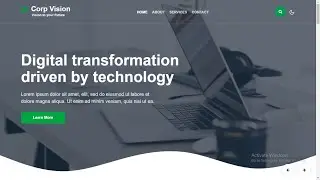 Free Corporate Website Template in HTML and CSS With Source Code || Source Coder | HTML CSS Projects