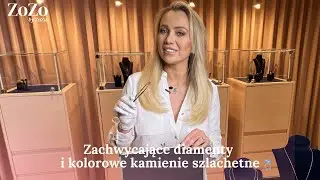 Zachwycające diamenty i kolorowe kamienie szlachetne
