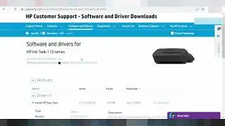 HP Ink Tank 110 Driver Download Windows 11, Windows 10, Mac 12, Mac 11