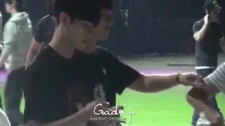 [FANCAM] BEAST 비스트  2jun @ dream concert rehearsal 110528