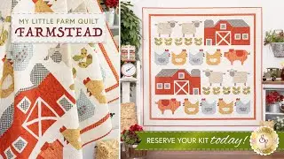 Introducing: My Little Farm Quilt | by Shabby Fabrics