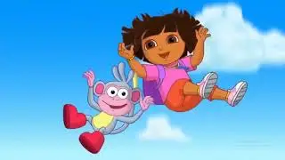 Dora the Explorer intro but its loud