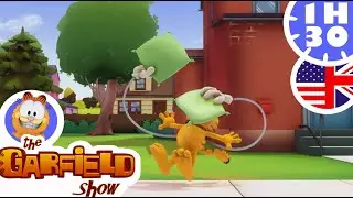 😹 Garfield against his wicked collar 😾 Funny episodes compilation Garfield & Co.