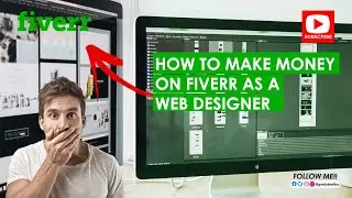 How to Make Money on Fiverr With Web Design | Wordpress Design $200/Day